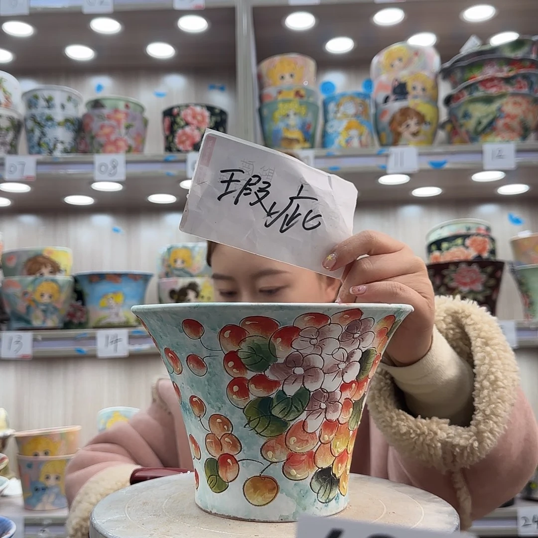 紫砂花盆瑕疵瑕疵680