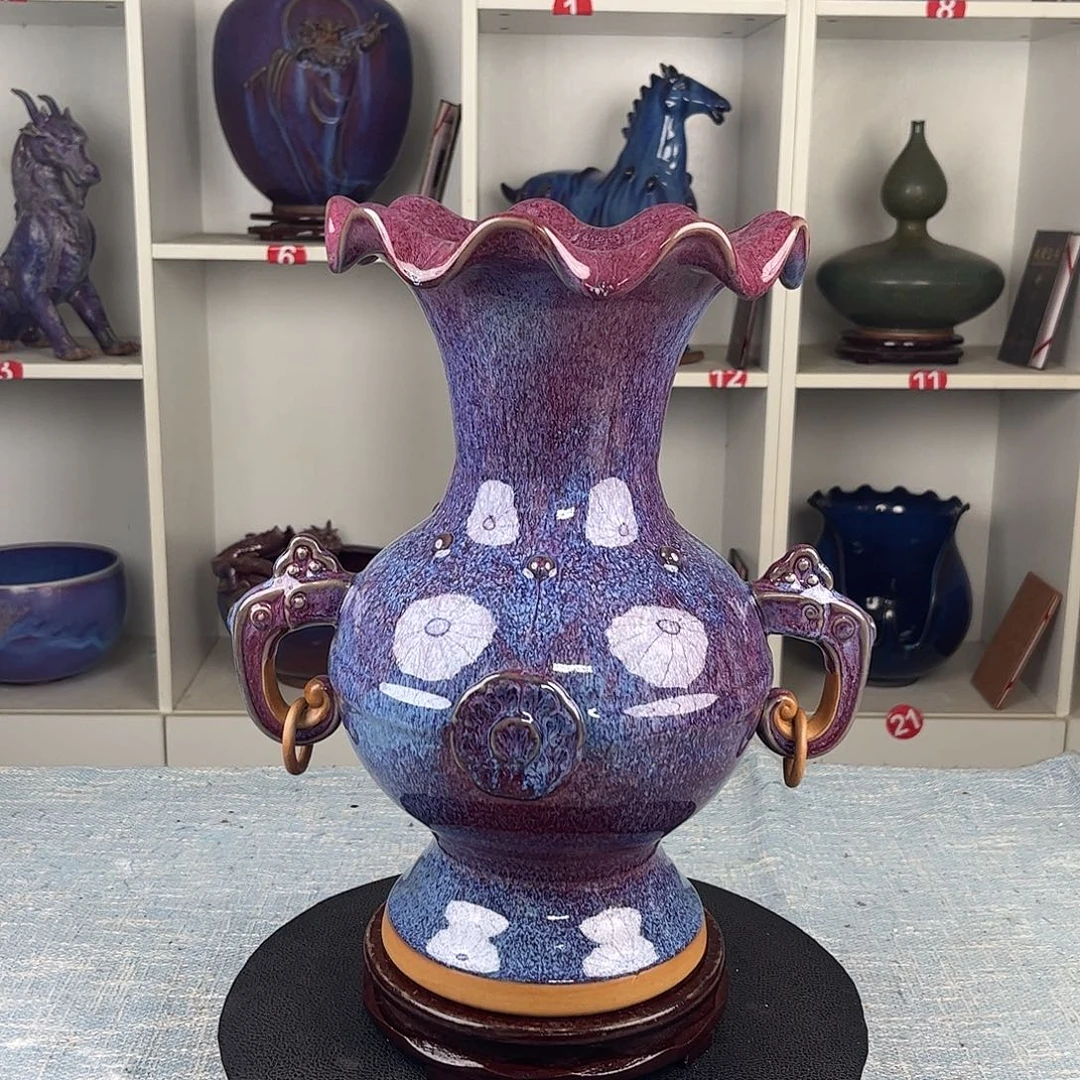 瓷片太平有象大师作品