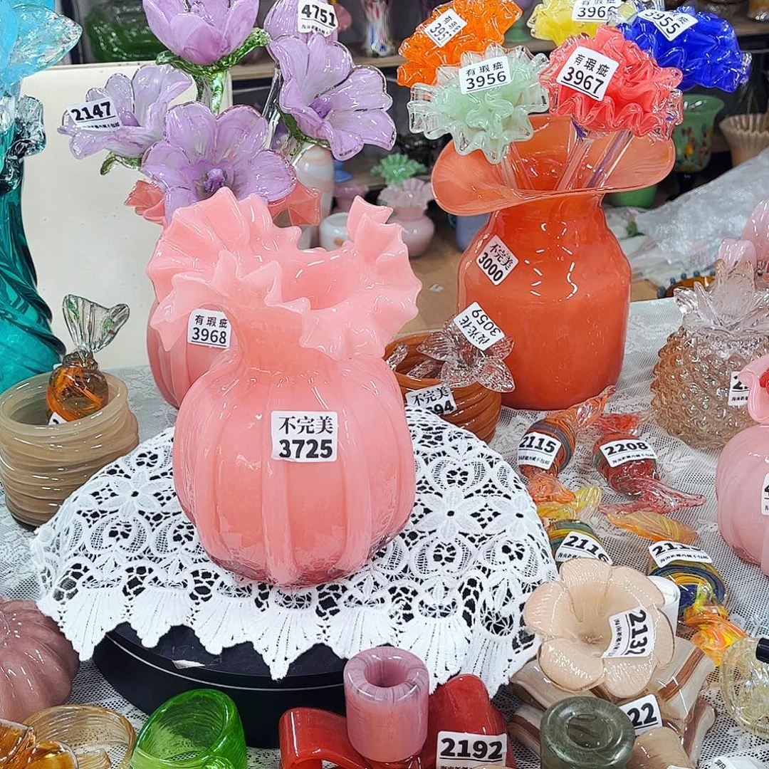 3725 家悦琉璃工艺品不完美