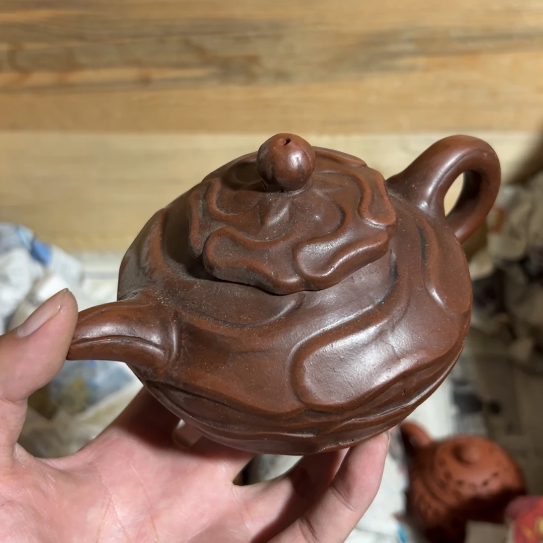 茶壶紫砂老厂紫砂壶一件！