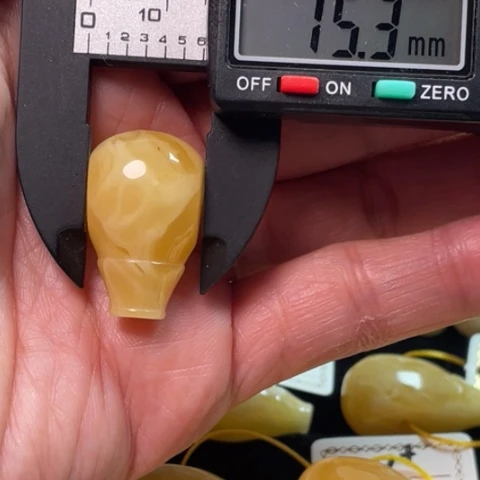 【闪购商品】裸石蜜蜡未镶嵌清*。13杂