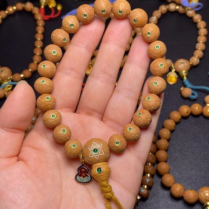 凤眼菩提手串绿眼12+手串