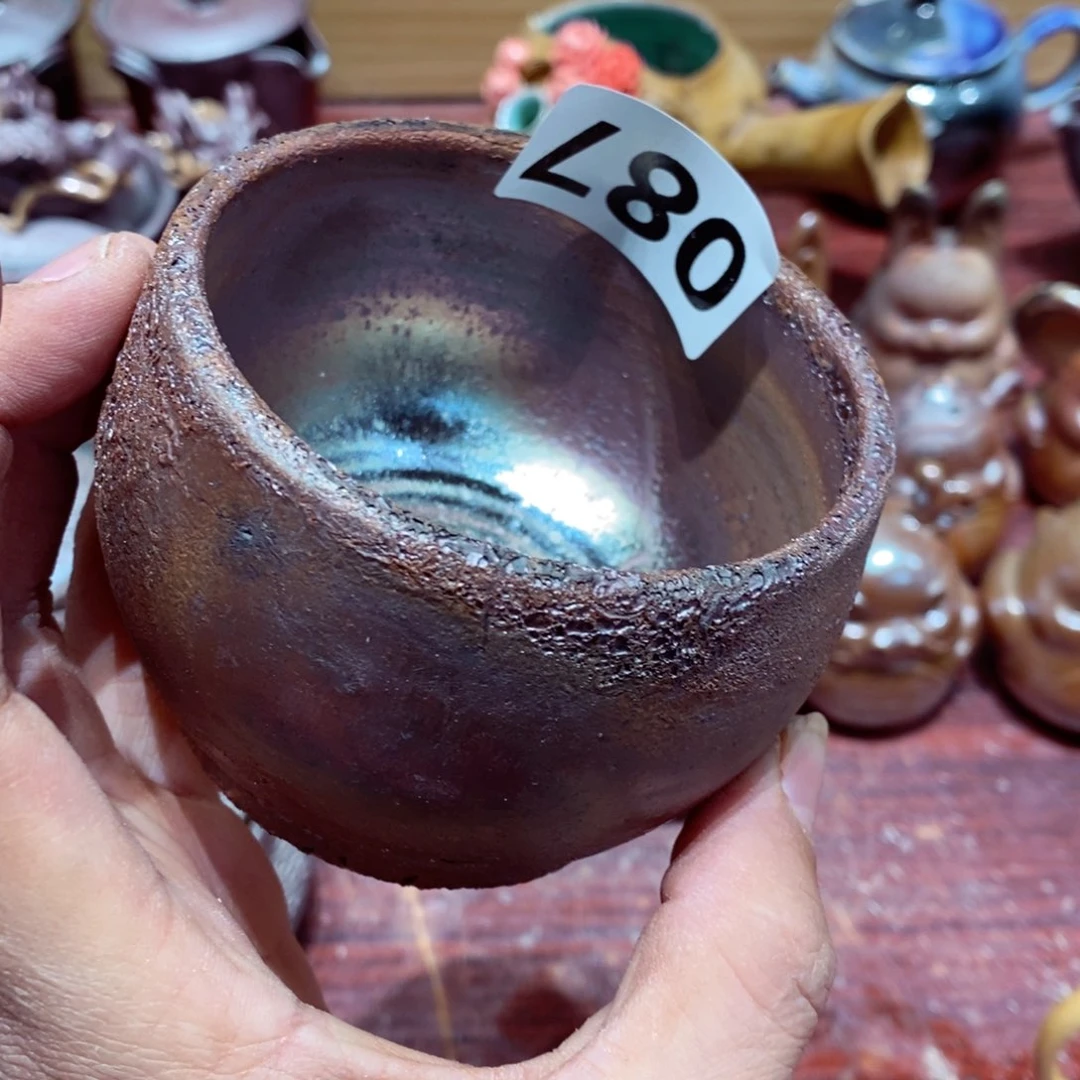 ，柴烧茶具陶瓷杯子