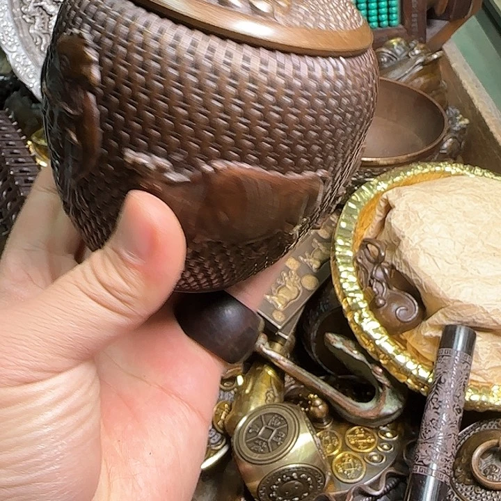 铜器办公室茶室摆件