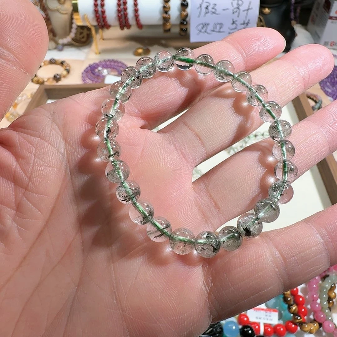 水晶手链未镶嵌绿幽灵