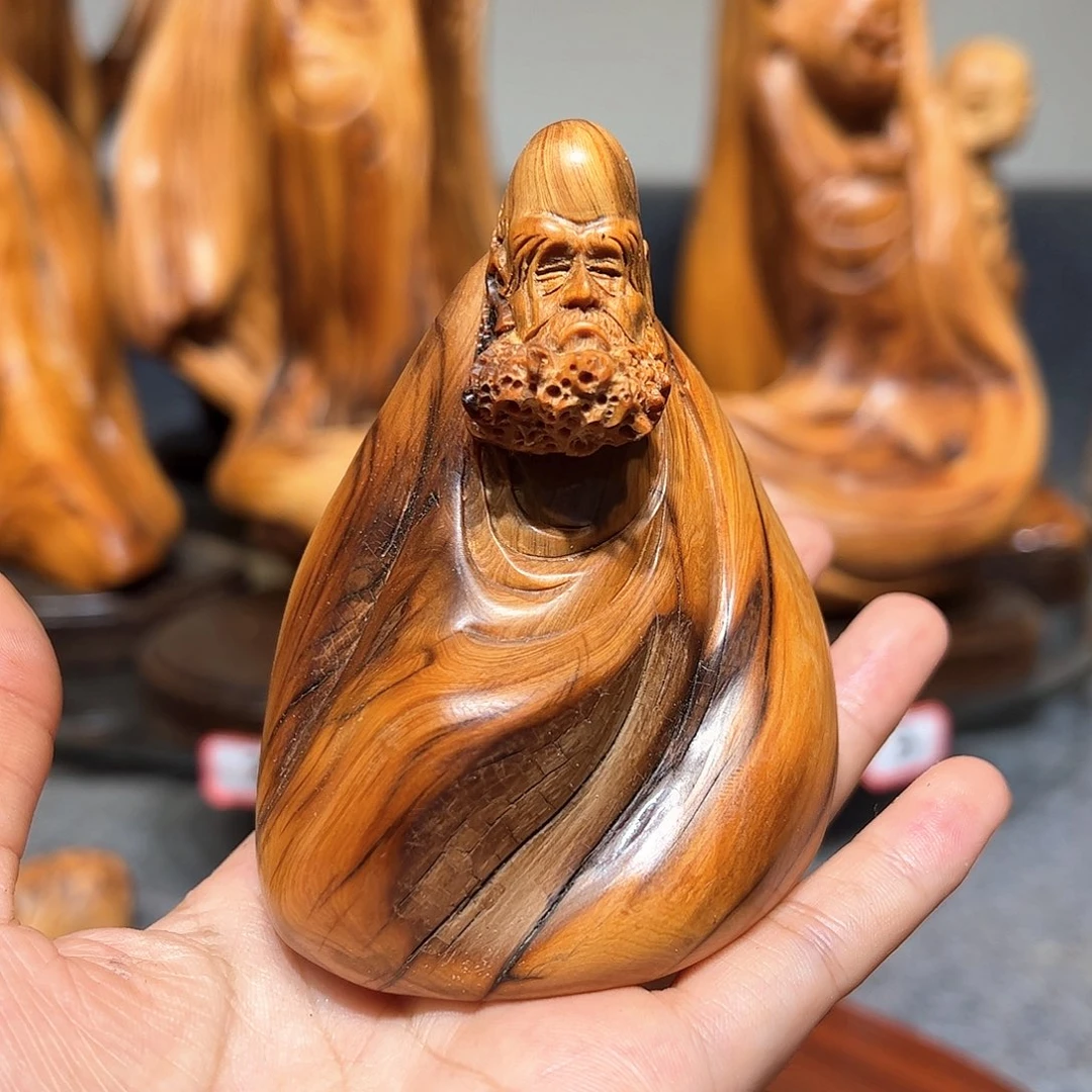 柏木崖柏木手把件摆件