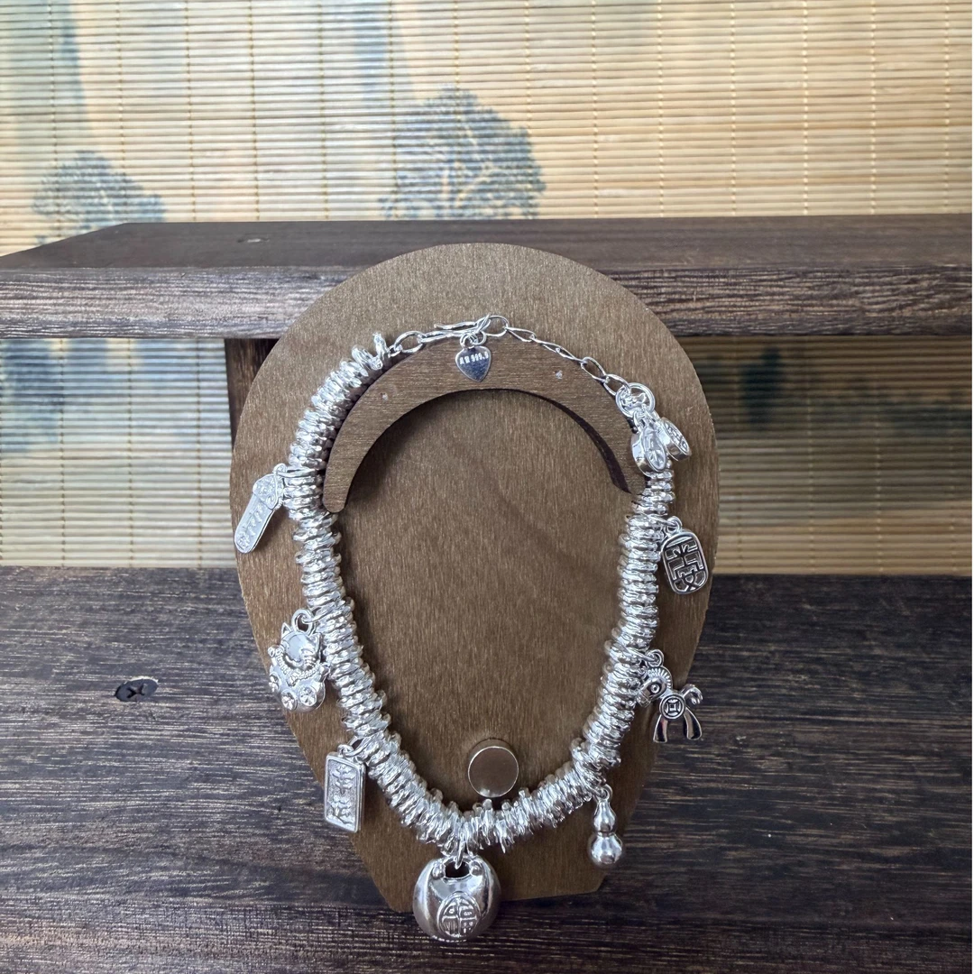 【清仓专属】轻职风民族风女原创设计多宝盘缠喜庆生肖挂饰601