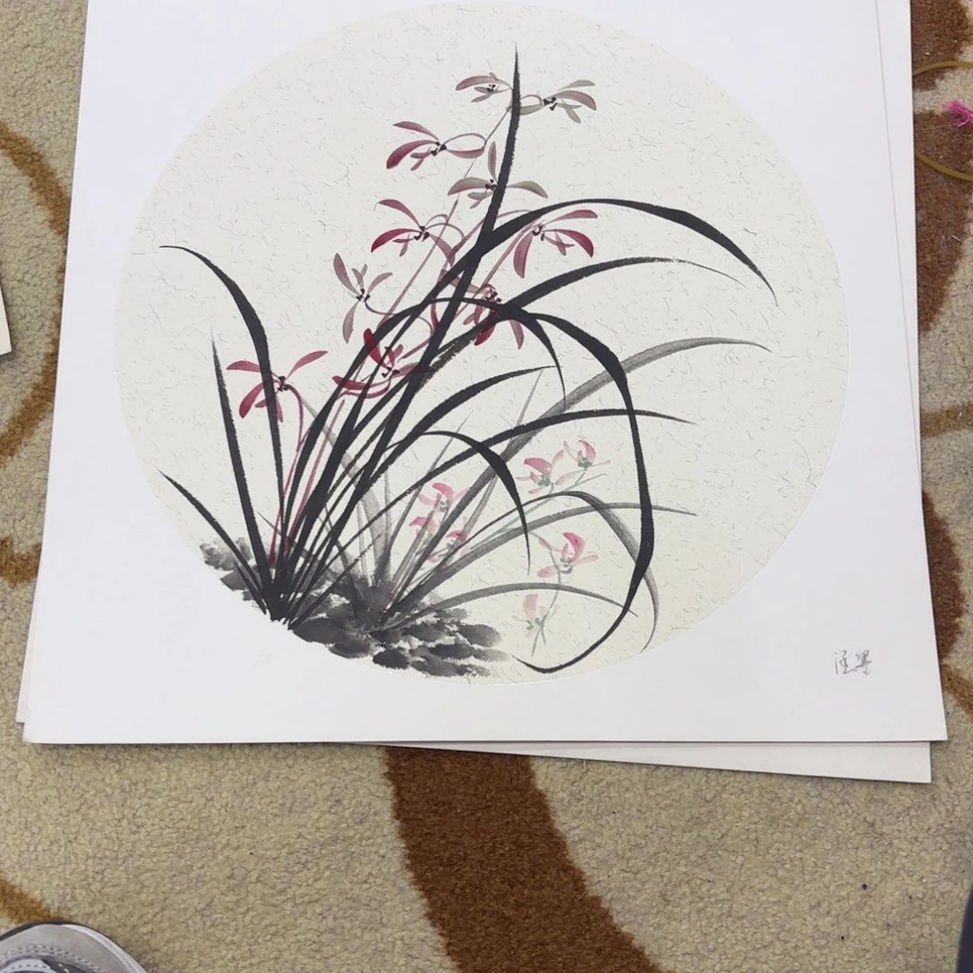 国画38-38卡纸作品艺