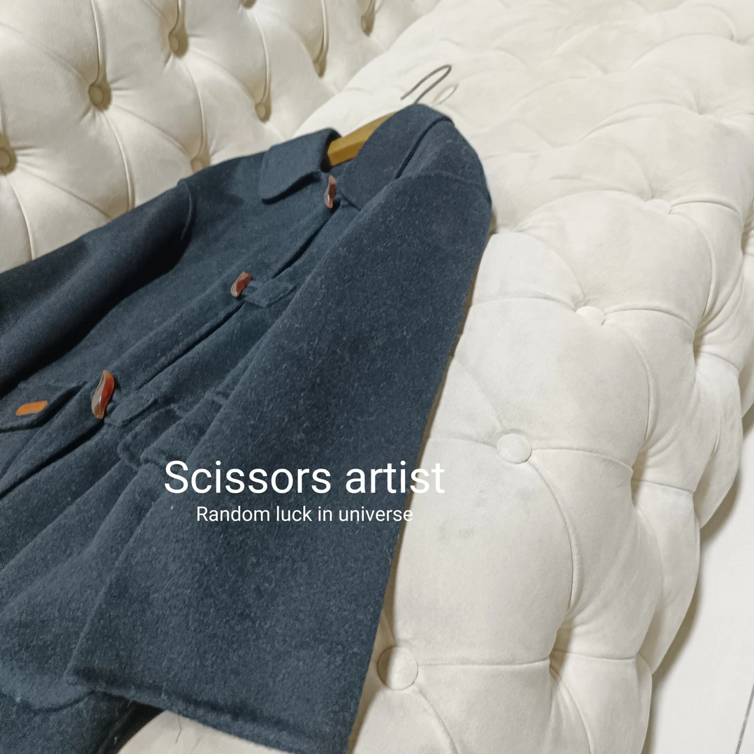 【Scissors artist】高端设计师走秀女装大衣5634