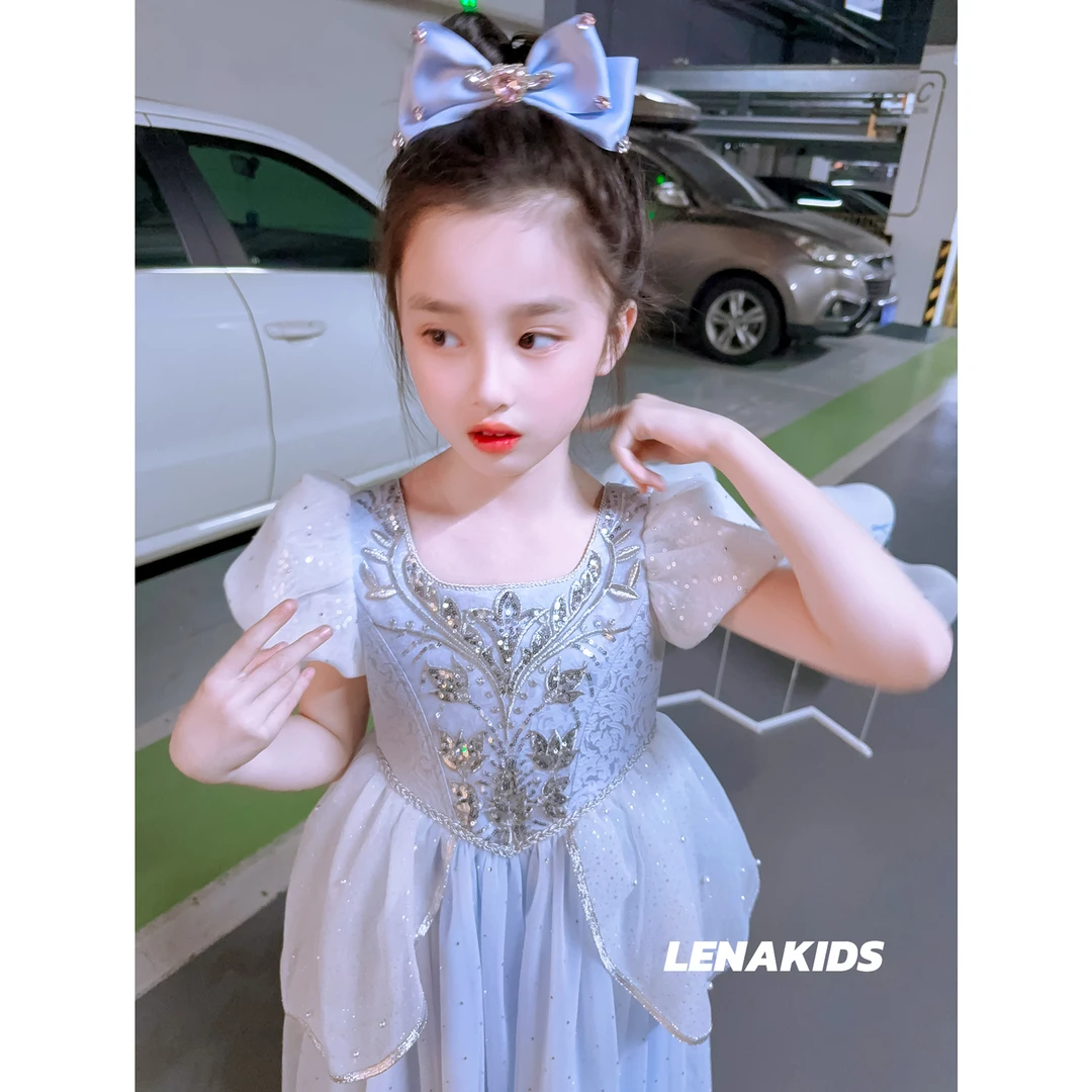 Lenakids【现货】【辛德瑞拉·在逃公主系列·超气质公主裙】25041601