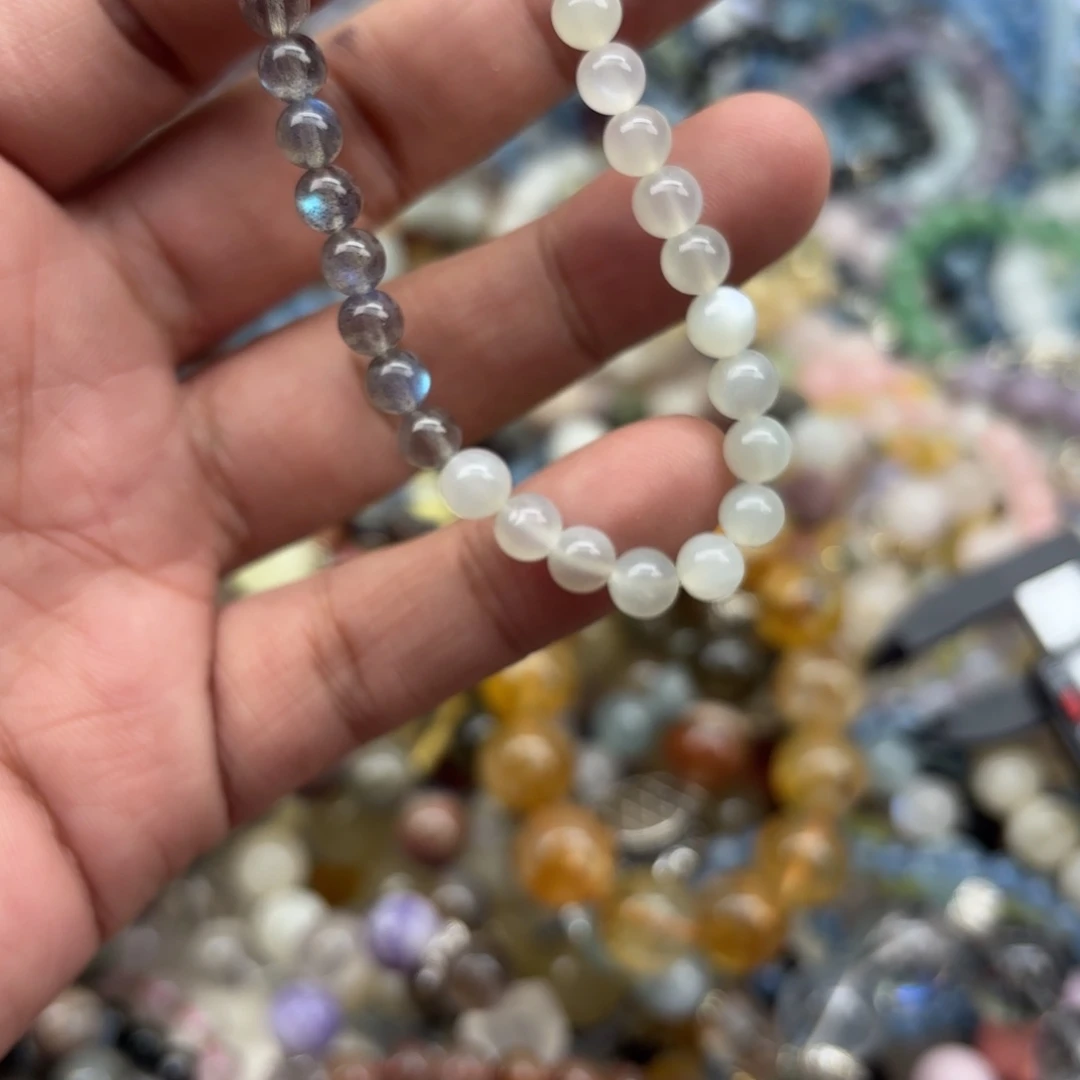 手链水晶银S925镶嵌