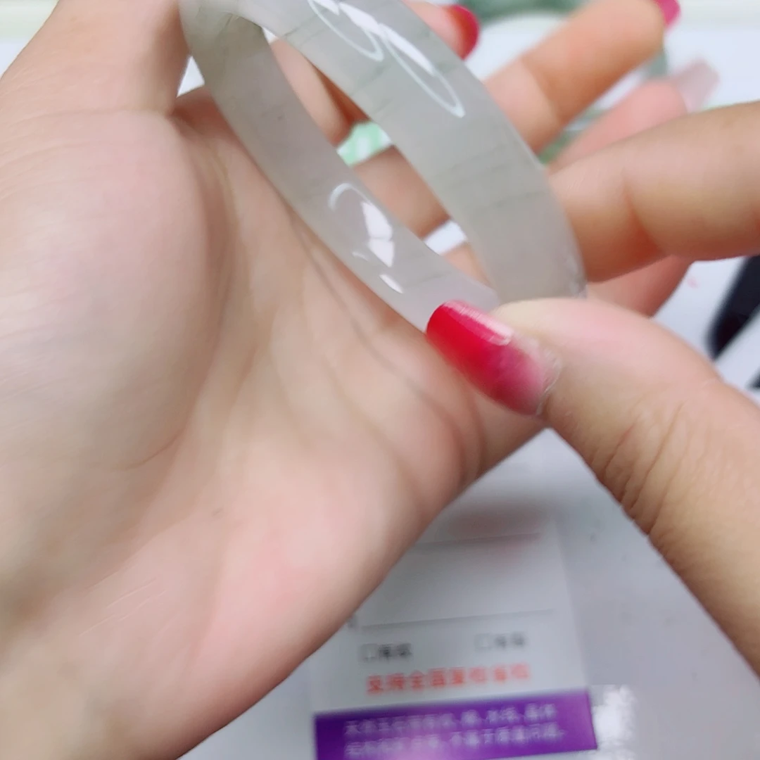 未镶嵌手镯石英质玉35/5857