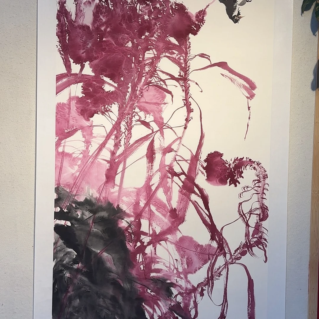 墨***Y国画老师精品作品欣赏