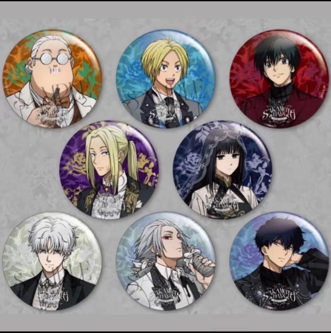 【盲盒】坂本的日常 Amocafe联动系列吧唧 （未成年禁止下单）