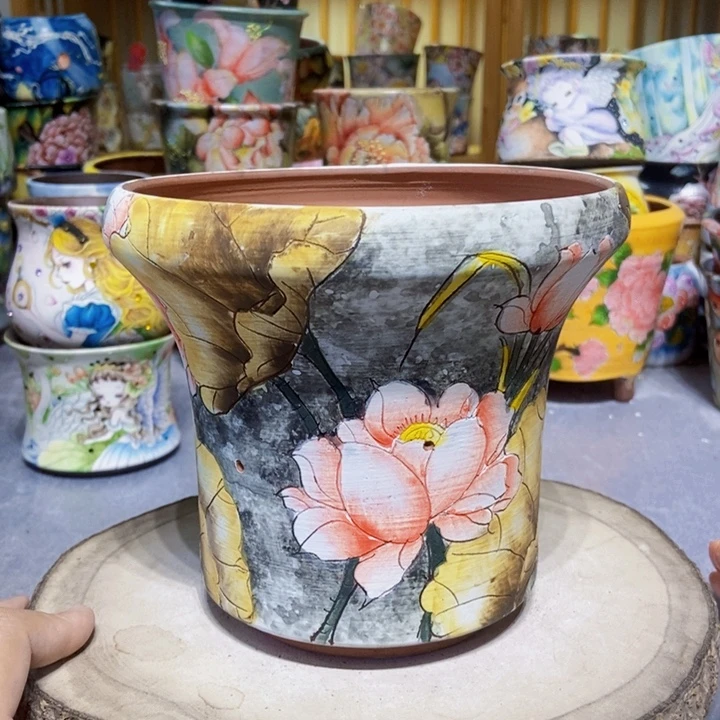 景德镇艺术手绘作品