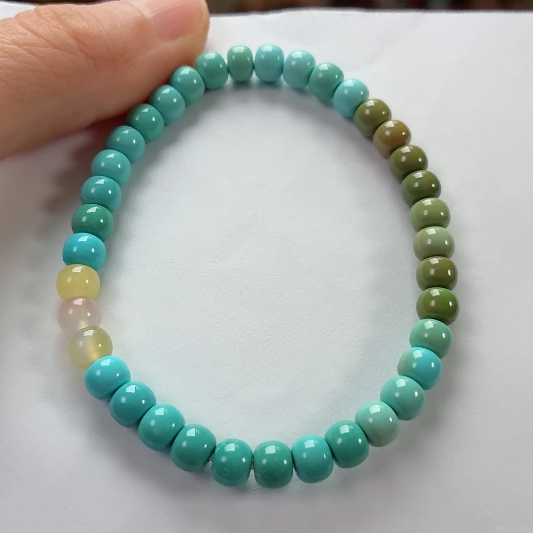 未镶嵌绿松石手链