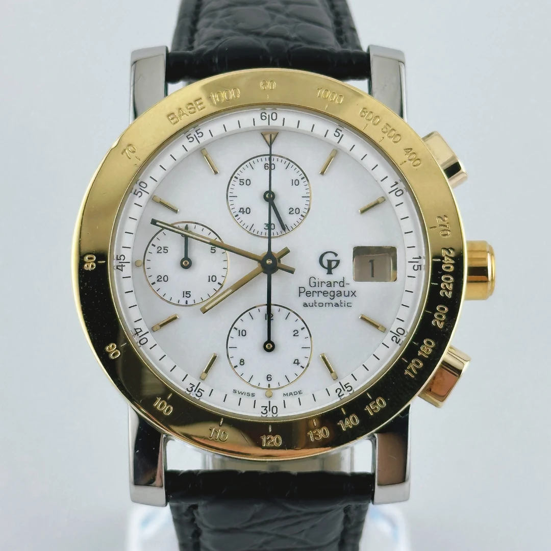 95新 Girard- Perregaux/芝柏表 旅行者7000/38mm/自动机械男表
