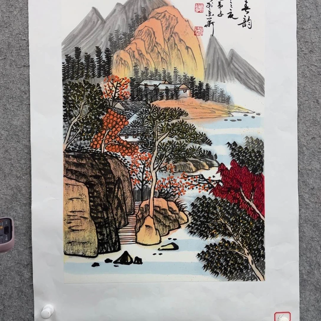 书法作品多次参加