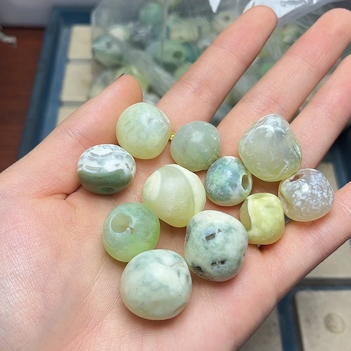 琉璃颈饰2764 玛.瑙 一颗可选