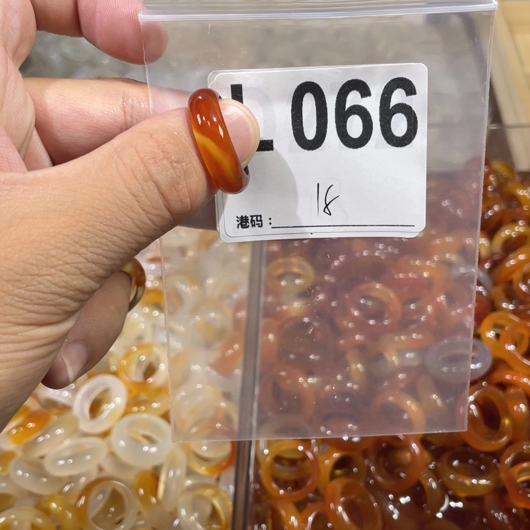 未镶嵌戒指玛瑙/玉髓066