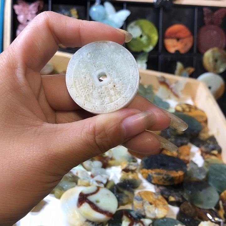 未镶嵌岫玉岫玉挂件