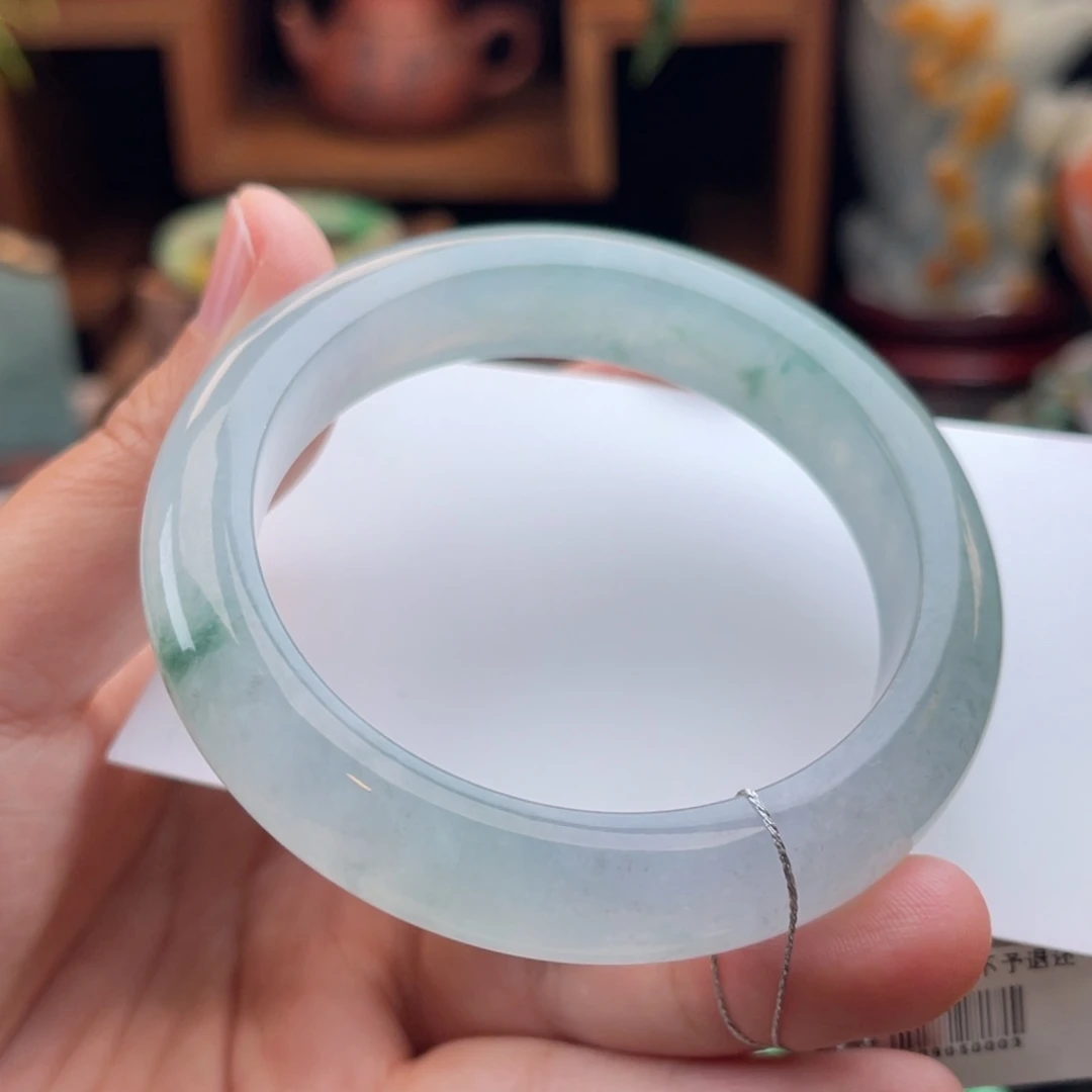未镶嵌手镯翡翠正圈