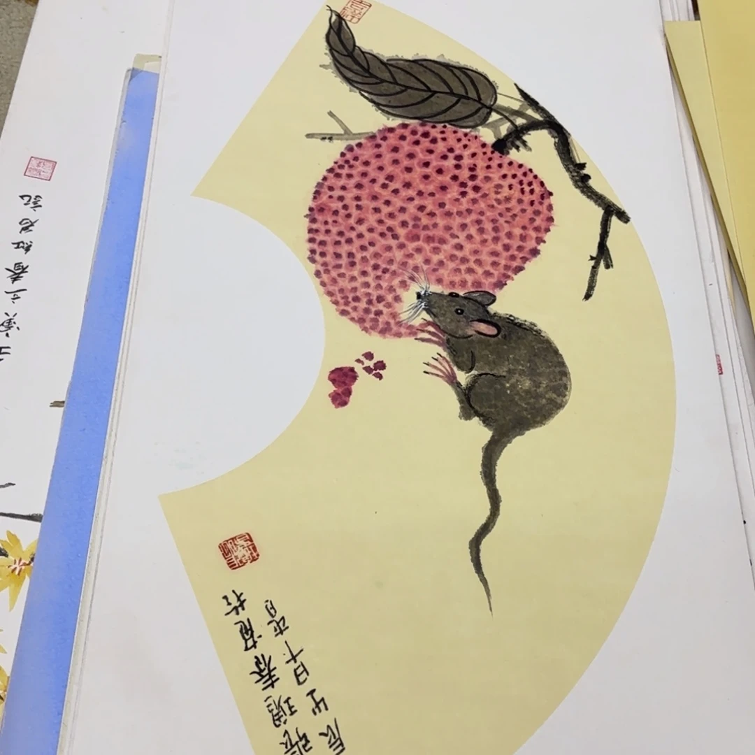 国画33-66卡纸作品艺