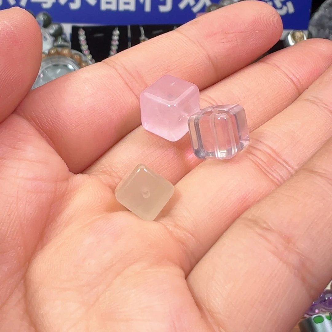 水晶手链未镶嵌t****i水晶方糖