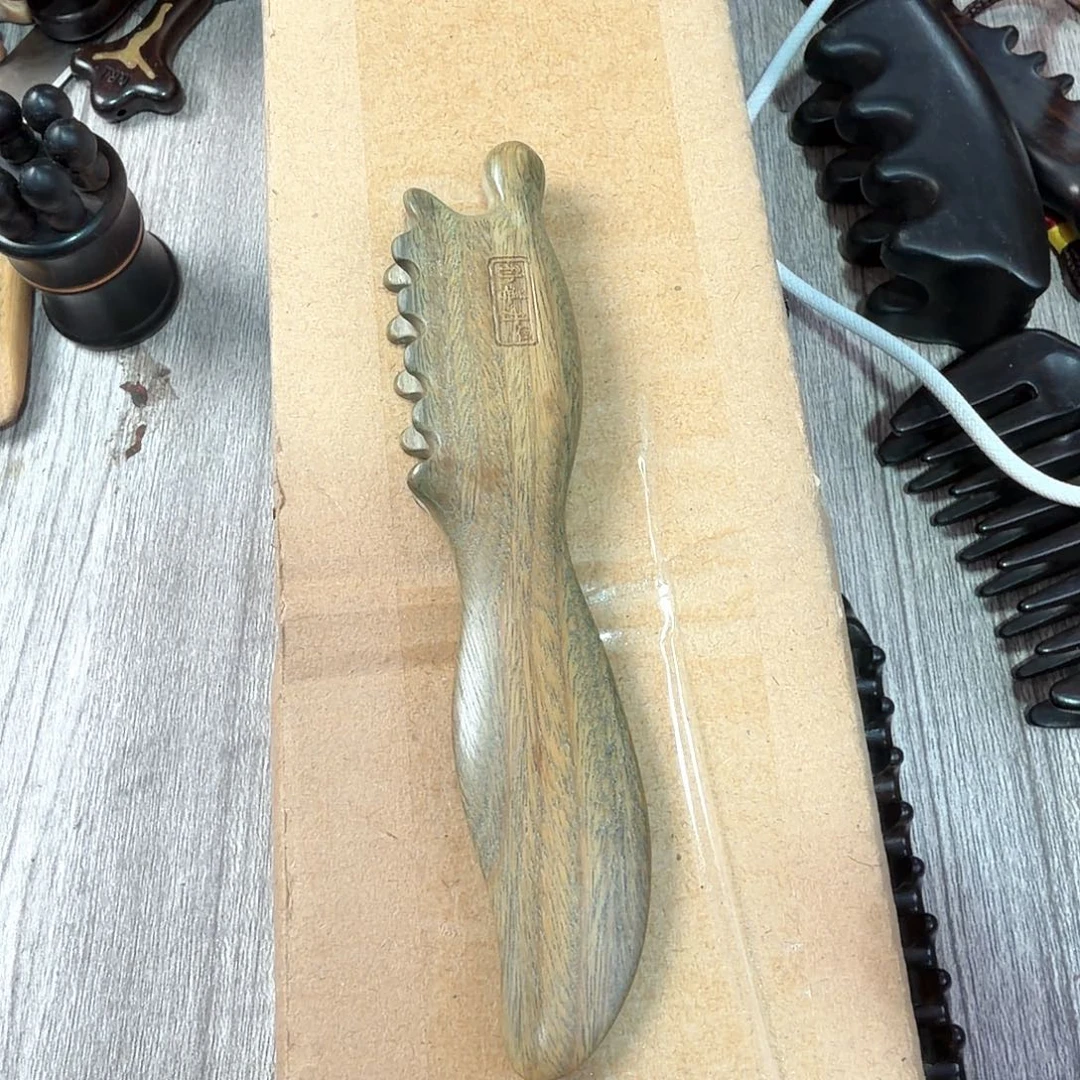 绿檀木小凤凰放松工具瑕疵