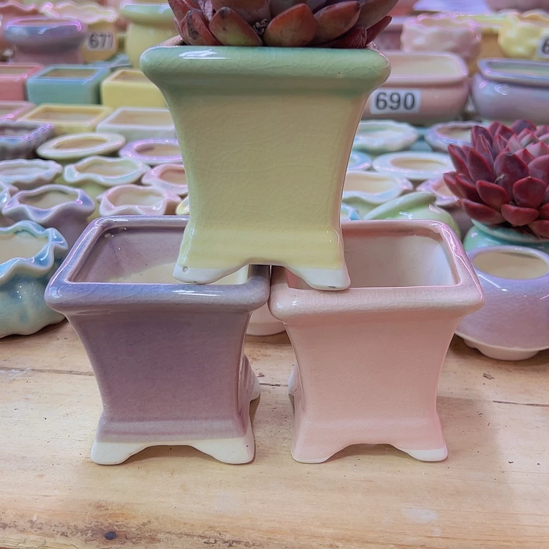 陶瓷花盆当场凑满12包邮