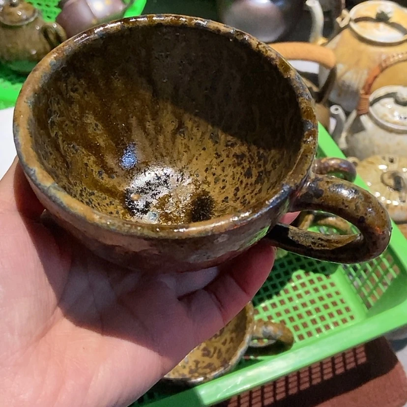 【闪购商品】茶杯紫砂小*冬瑕疵咖啡杯