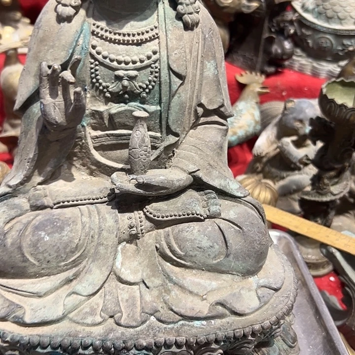 善***的黄铜摆件，文房工艺品摆件