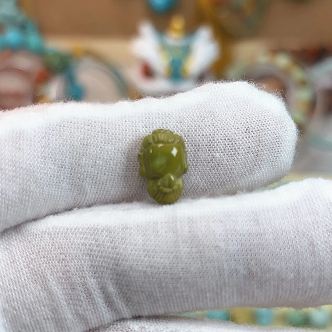 布艺绿松石无镶嵌