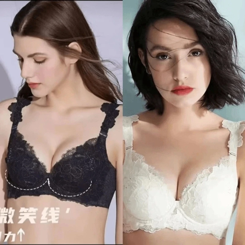 【杯】5086A/B杯夏娃之秀杯调整聚拢款文胸蕾丝胸罩蕾丝收副乳内衣