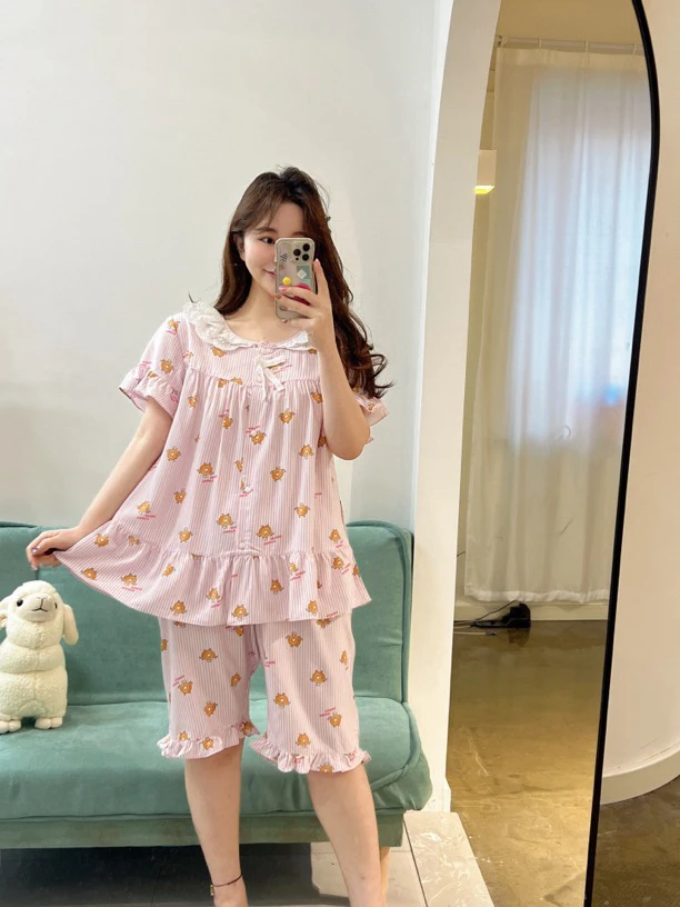 延吉优佰家/韩国EV家新款【情侣】短款分体套装ev2020