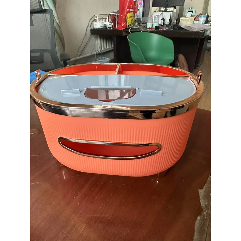 【新疆包邮】轻奢风桌面纸巾盒 客厅卧室杂物手机支架卷纸盒抽纸盒