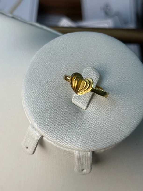 铜合金戒指 D&K新款气质时尚可调节金色手工国潮风戒轻奢指环饰品