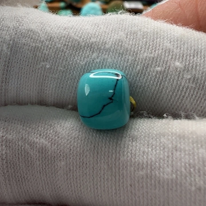 绿松石未镶嵌老型珠9mm