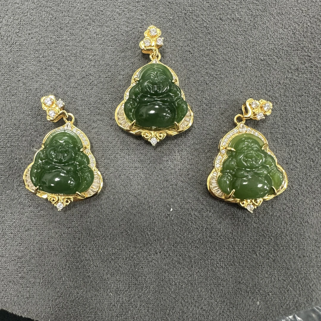 【小院甄选】和田玉佛公吊坠 多样性发一件 SS1000