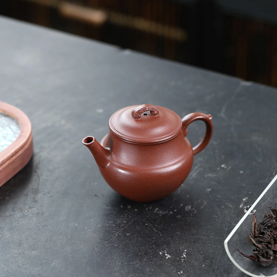 JCY-0378 季畅园 惠风-底槽清-200cc 紫砂壶家用茶具 宜兴紫砂壶