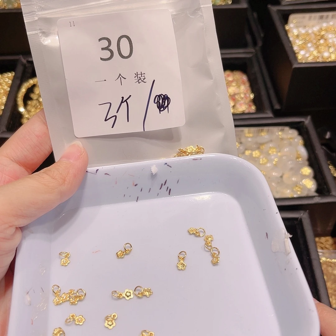 紫晶珠宝半成品银S925镀金镶嵌30