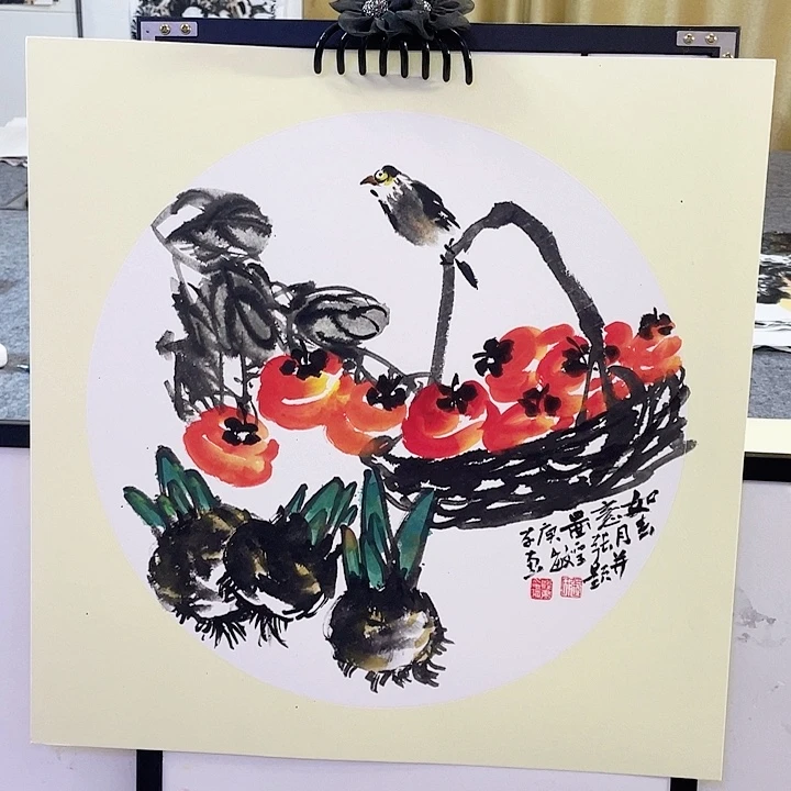 国画张圣敏先生纯手绘作品