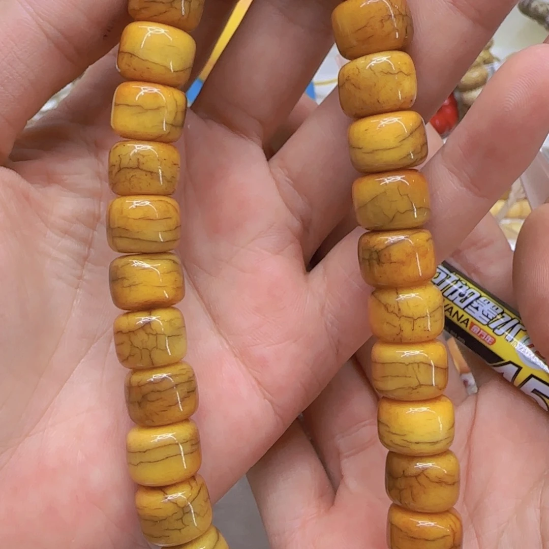 星月菩提手串89哈哈扭扭1.2直切手持