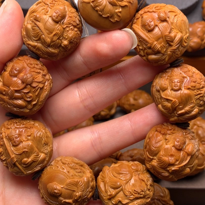 【闪购商品】橄榄核手串/手链大****)橄榄核