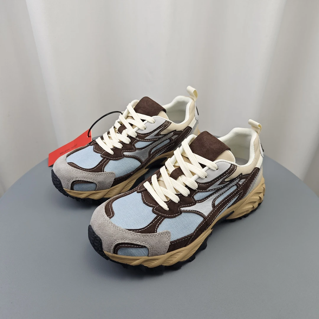 SGIRLTWTW潮款时尚厚底拼色透气老爹鞋女新款百搭阿甘德训