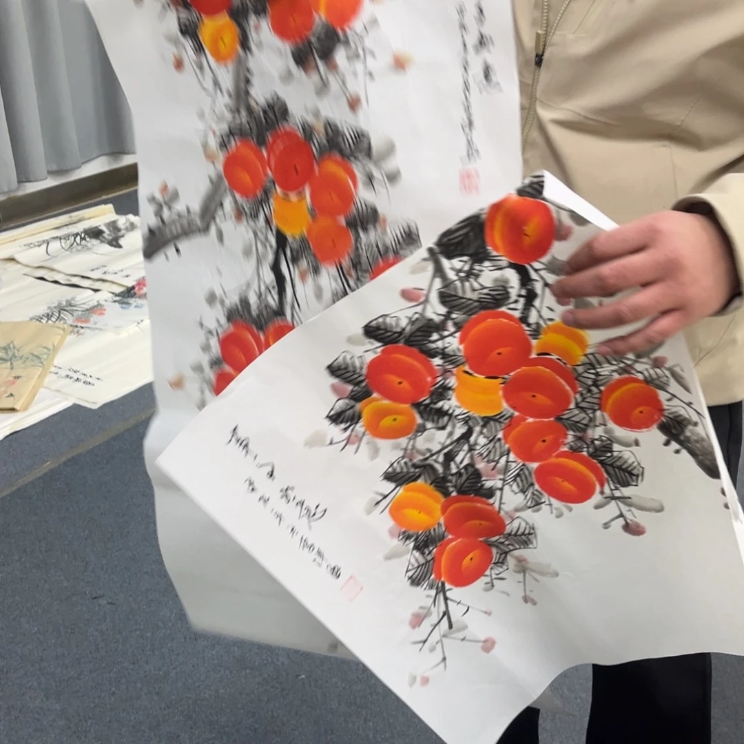 国画手绘画作品和绘画