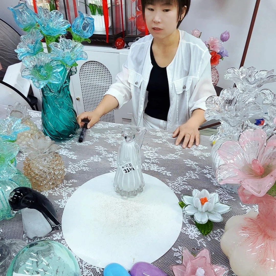 琉璃花瓶花器艺术品