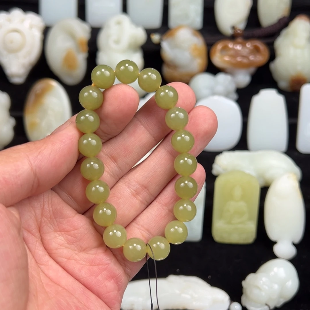 C***h和田玉未镶嵌手链