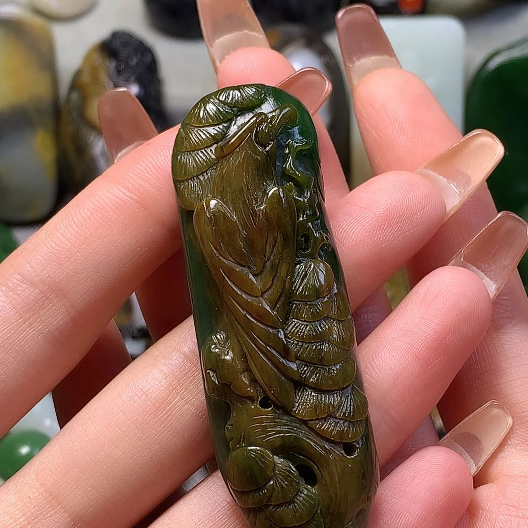 颈饰未镶嵌和田玉