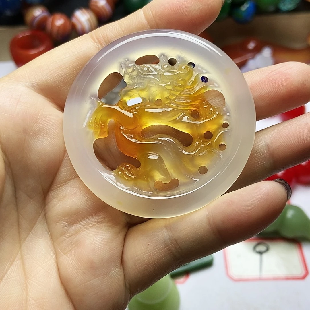 王***权玛瑙/玉髓未镶嵌手链